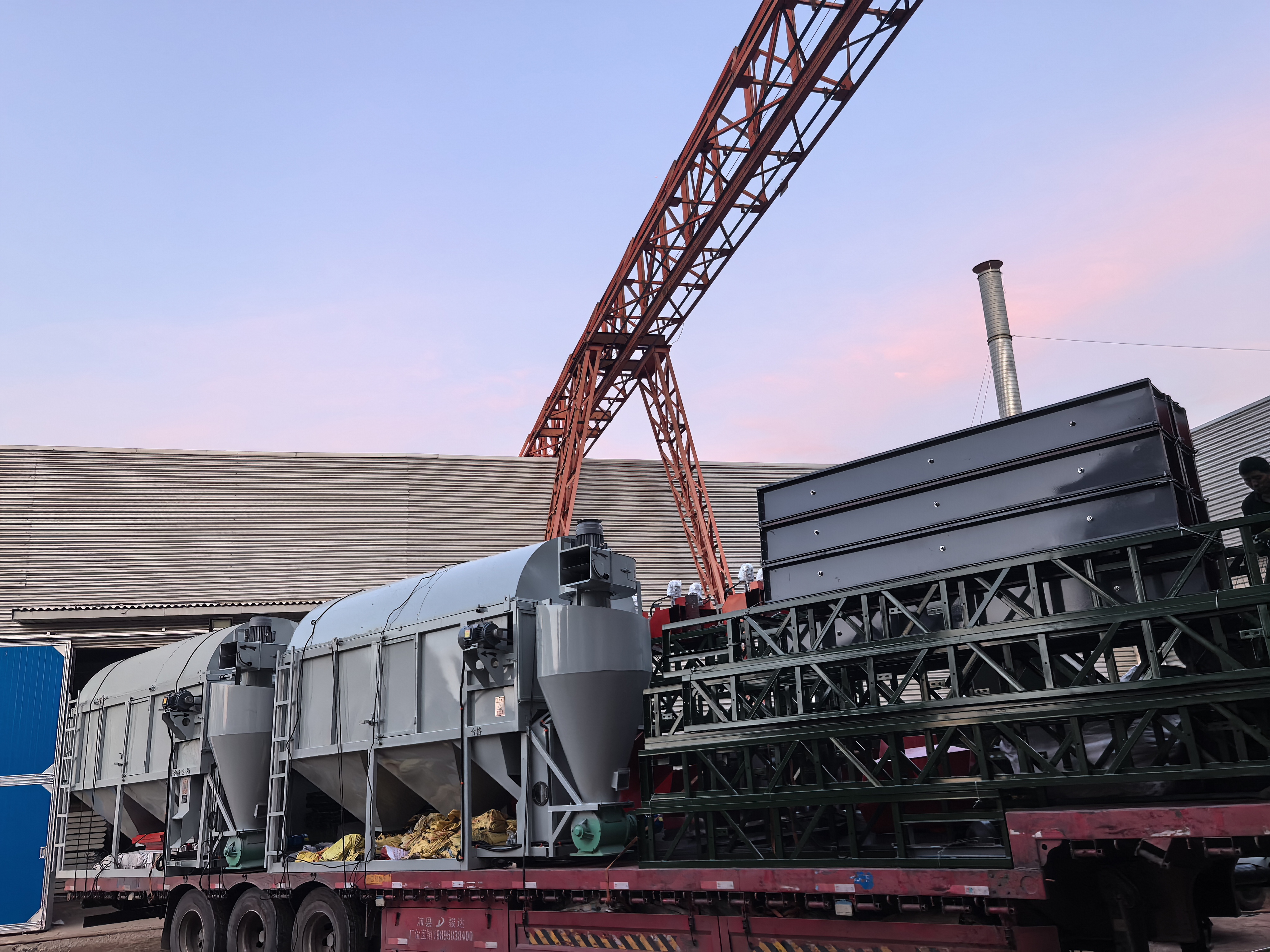 粮食清理筛图片